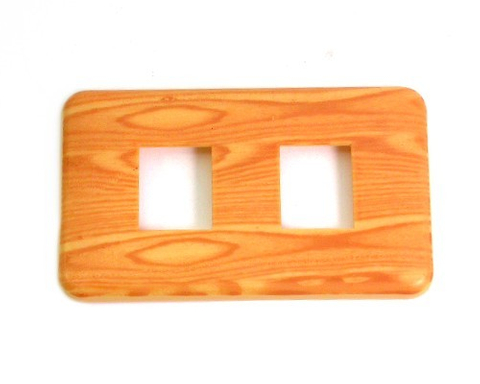 木紋開關蓋